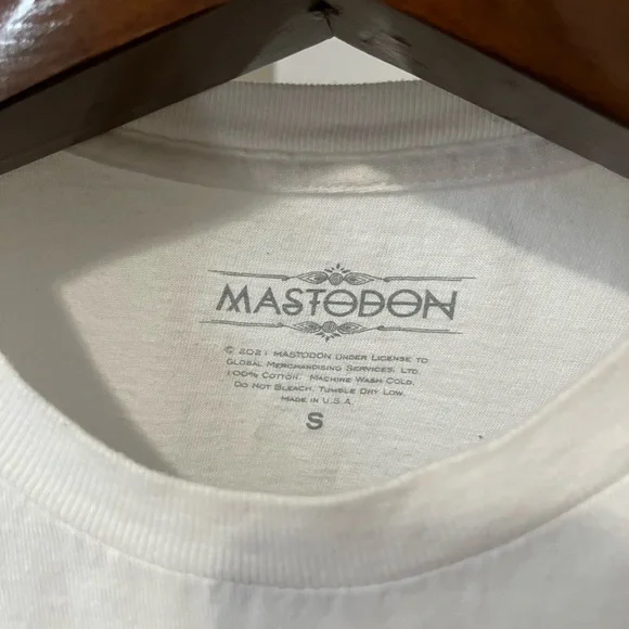 Mastodon Mushroom Wizard t-shirt women’s small excellent condition - Picture 2 of 3